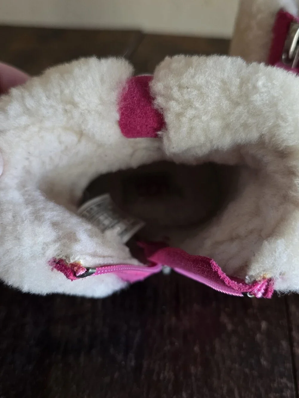 UGG Ramona Toddler 4/5 Girl Bootie Boots Shoes Hot Pink Winter Sheepskin